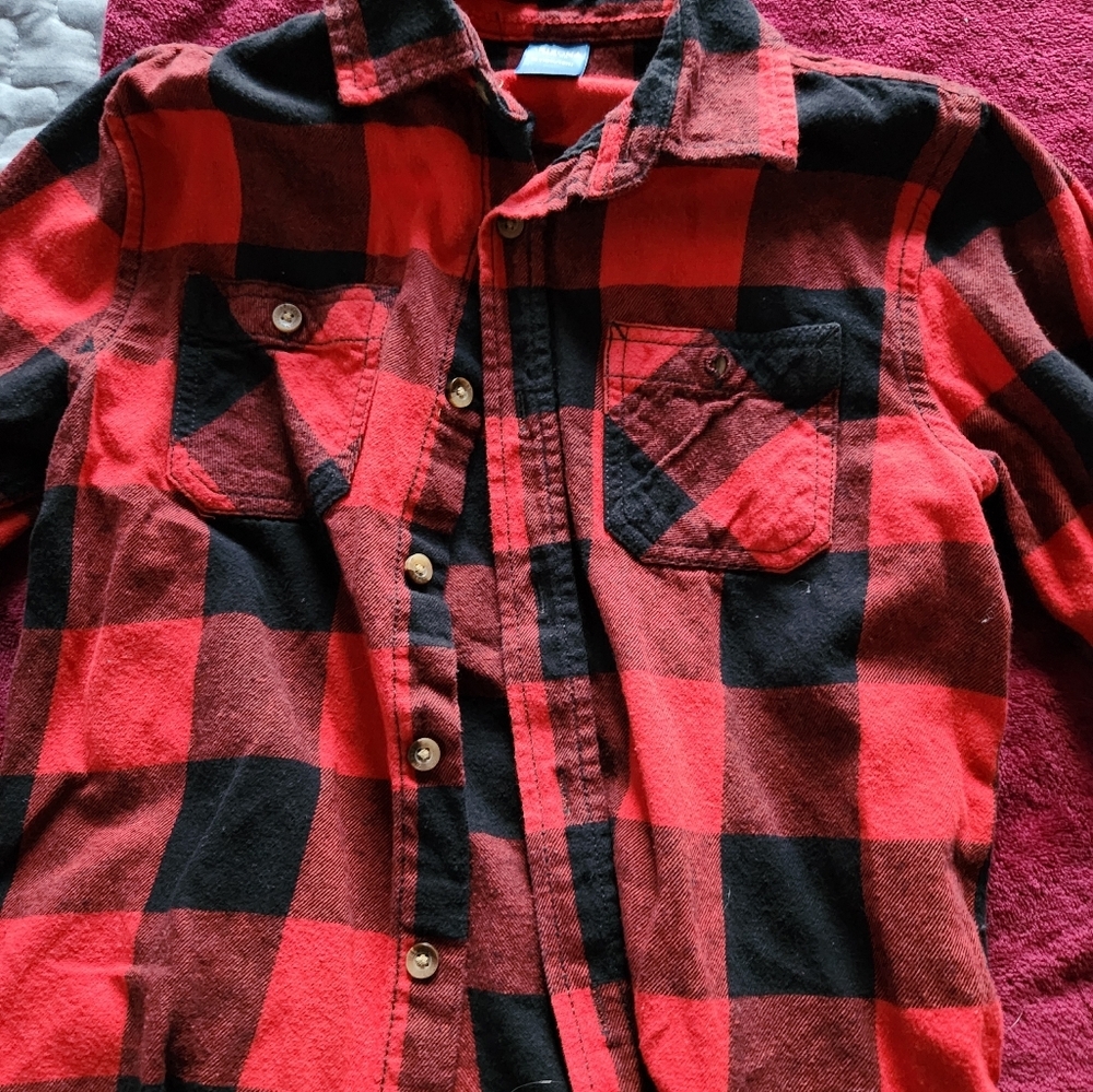 Boys Arizona Plaid Shirt - Picture 3 of 6